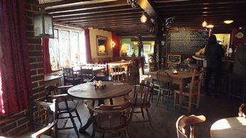 The Plough & Harrow Dining Area