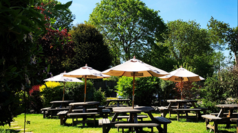 The Plough & Harrow Beer Garden